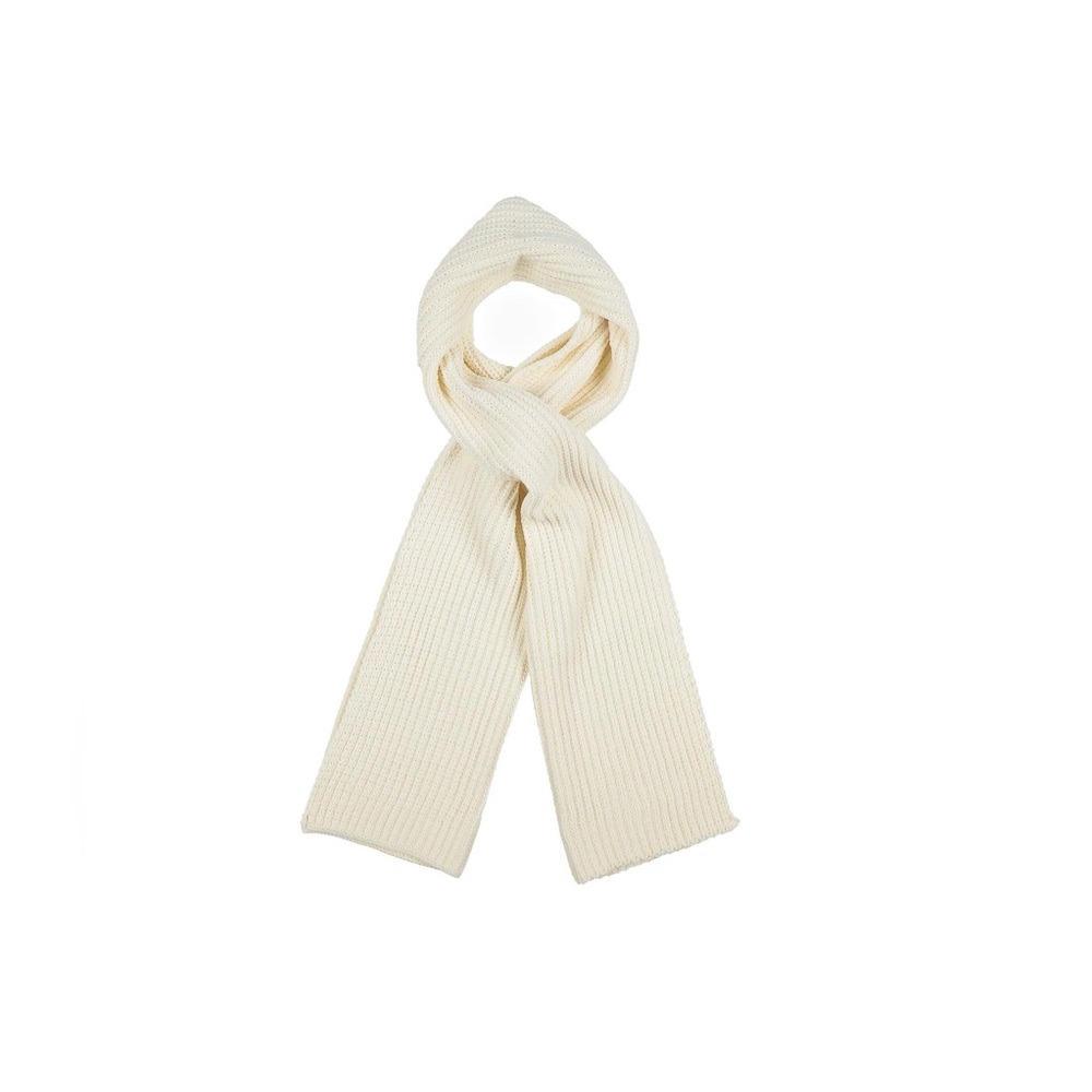 Liviana Conti Ivory Knit Scarf
